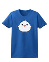Cute Little Chick - White Womens Dark T-Shirt by TooLoud-Womens T-Shirt-TooLoud-Royal-Blue-X-Small-Davson Sales