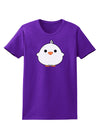 Cute Little Chick - White Womens Dark T-Shirt by TooLoud-Womens T-Shirt-TooLoud-Purple-X-Small-Davson Sales