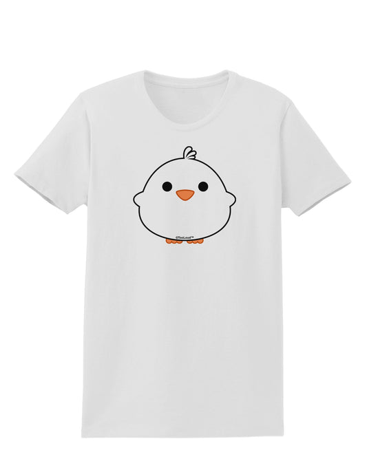 Cute Little Chick - White Womens T-Shirt by TooLoud-Womens T-Shirt-TooLoud-White-X-Small-Davson Sales