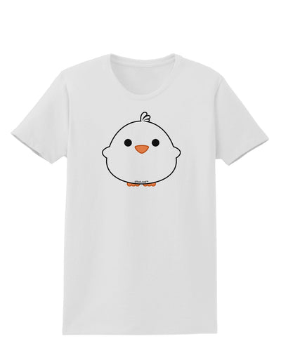 Cute Little Chick - White Womens T-Shirt by TooLoud-Womens T-Shirt-TooLoud-White-X-Small-Davson Sales