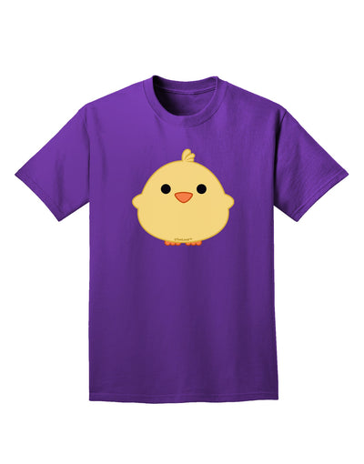 Cute Little Chick - Yellow Adult Dark T-Shirt by TooLoud-Mens T-Shirt-TooLoud-Purple-Small-Davson Sales