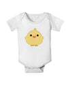 Cute Little Chick - Yellow Baby Romper Bodysuit by TooLoud-Baby Romper-TooLoud-White-06-Months-Davson Sales