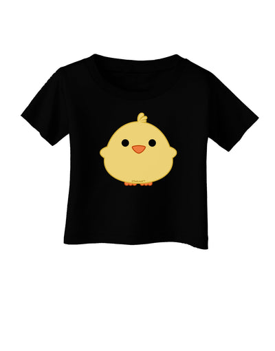 Cute Little Chick - Yellow Infant T-Shirt Dark by TooLoud-Infant T-Shirt-TooLoud-Black-06-Months-Davson Sales
