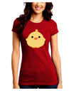 Cute Little Chick - Yellow Juniors Crew Dark T-Shirt by TooLoud-T-Shirts Juniors Tops-TooLoud-Red-Juniors Fitted Small-Davson Sales