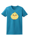 Cute Little Chick - Yellow Womens Dark T-Shirt by TooLoud-Womens T-Shirt-TooLoud-Turquoise-X-Small-Davson Sales