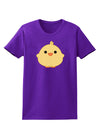 Cute Little Chick - Yellow Womens Dark T-Shirt by TooLoud-Womens T-Shirt-TooLoud-Purple-X-Small-Davson Sales