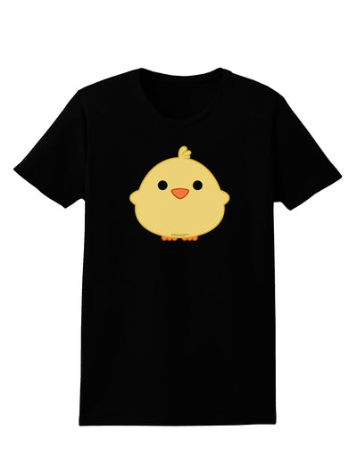 Cute Little Chick - Yellow Womens Dark T-Shirt by TooLoud-Womens T-Shirt-TooLoud-Black-X-Small-Davson Sales