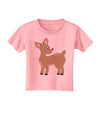 Cute Little Rudolph the Reindeer - Christmas Toddler T-Shirt by TooLoud-Toddler T-Shirt-TooLoud-Candy-Pink-2T-Davson Sales