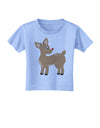 Cute Little Rudolph the Reindeer - Christmas Toddler T-Shirt by TooLoud-Toddler T-Shirt-TooLoud-Aquatic-Blue-2T-Davson Sales