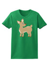 Cute Little Rudolph the Reindeer - Christmas Womens Dark T-Shirt by TooLoud-Womens T-Shirt-TooLoud-Kelly-Green-X-Small-Davson Sales