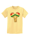 Cute Maracas Design Childrens T-Shirt by TooLoud-Childrens T-Shirt-TooLoud-Daffodil-Yellow-X-Small-Davson Sales