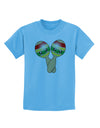 Cute Maracas Design Childrens T-Shirt by TooLoud-Childrens T-Shirt-TooLoud-Aquatic-Blue-X-Small-Davson Sales