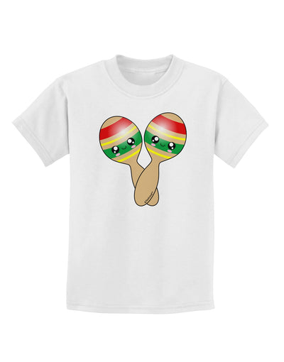 Cute Maracas Design Childrens T-Shirt by TooLoud-Childrens T-Shirt-TooLoud-White-X-Small-Davson Sales
