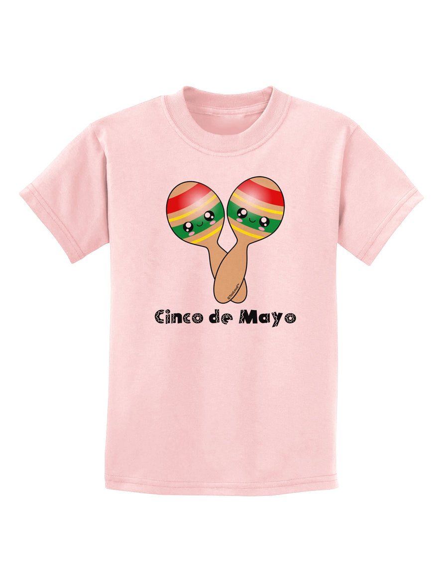 Cute Maracas Design - Cinco de Mayo Childrens T-Shirt by TooLoud-Childrens T-Shirt-TooLoud-White-X-Small-Davson Sales