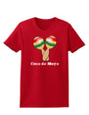 Cute Maracas Design - Cinco de Mayo Womens Dark T-Shirt by TooLoud-Womens T-Shirt-TooLoud-Red-X-Small-Davson Sales