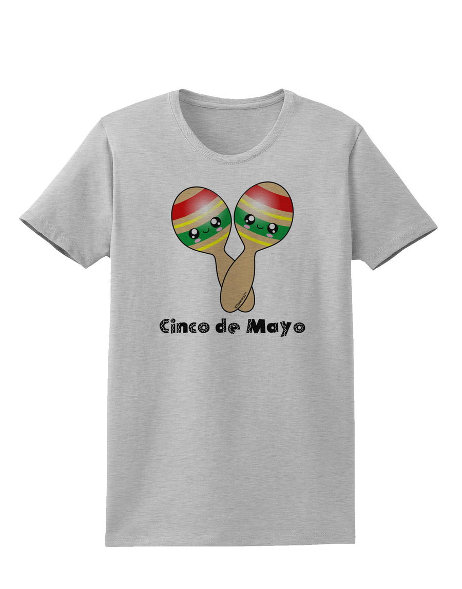 Cute Maracas Design - Cinco de Mayo Womens T-Shirt by TooLoud-Womens T-Shirt-TooLoud-White-X-Small-Davson Sales