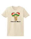 Cute Maracas Design - Cinco de Mayo Womens T-Shirt by TooLoud-Womens T-Shirt-TooLoud-Natural-X-Small-Davson Sales