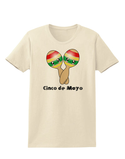 Cute Maracas Design - Cinco de Mayo Womens T-Shirt by TooLoud-Womens T-Shirt-TooLoud-Natural-X-Small-Davson Sales