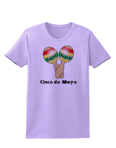 Cute Maracas Design - Cinco de Mayo Womens T-Shirt by TooLoud-Womens T-Shirt-TooLoud-Lavender-X-Small-Davson Sales