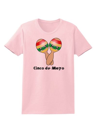 Cute Maracas Design - Cinco de Mayo Womens T-Shirt by TooLoud-Womens T-Shirt-TooLoud-PalePink-X-Small-Davson Sales