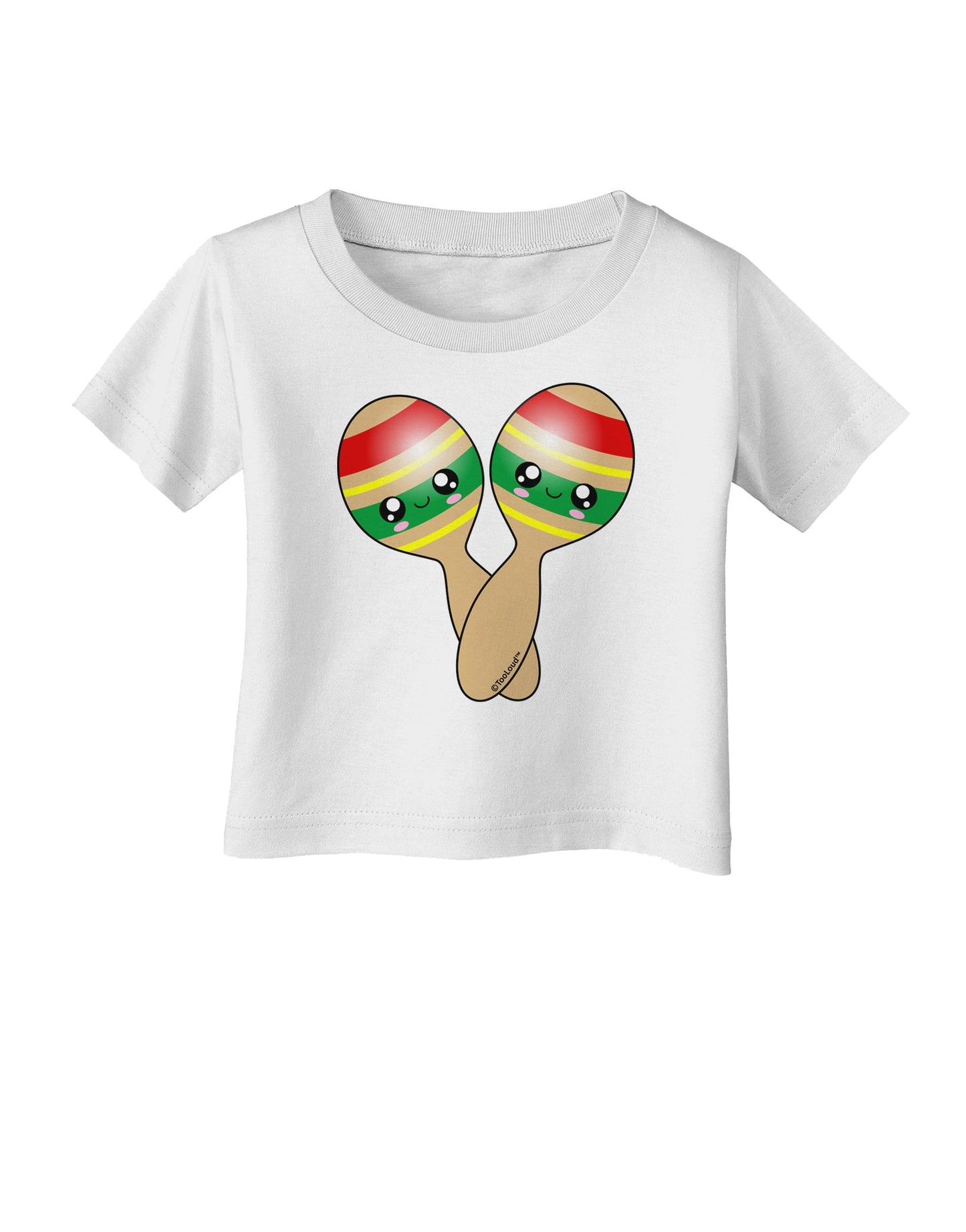 Cute Maracas Design Infant T-Shirt by TooLoud-Infant T-Shirt-TooLoud-White-06-Months-Davson Sales