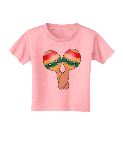 Cute Maracas Design Toddler T-Shirt by TooLoud-Toddler T-Shirt-TooLoud-Candy-Pink-2T-Davson Sales