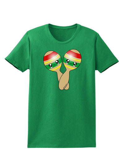 Cute Maracas Design Womens Dark T-Shirt by TooLoud-Womens T-Shirt-TooLoud-Kelly-Green-X-Small-Davson Sales