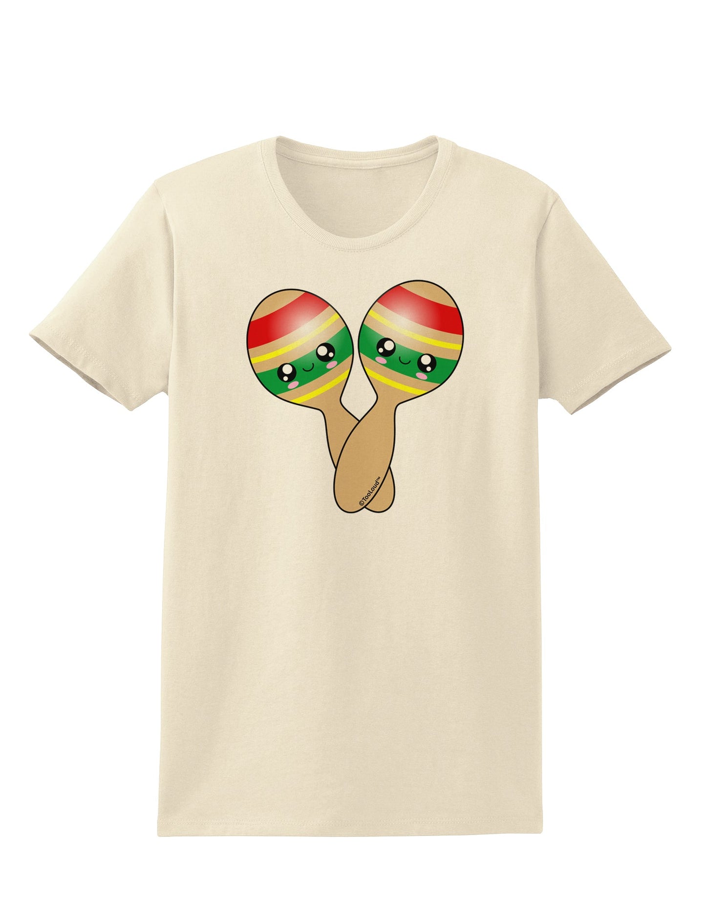 Cute Maracas Design Womens T-Shirt by TooLoud-Womens T-Shirt-TooLoud-Natural-X-Small-Davson Sales