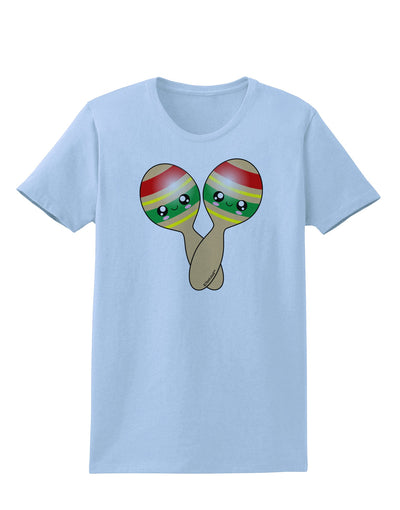 Cute Maracas Design Womens T-Shirt by TooLoud-Womens T-Shirt-TooLoud-Light-Blue-X-Small-Davson Sales