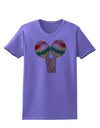 Cute Maracas Design Womens T-Shirt by TooLoud-Womens T-Shirt-TooLoud-Violet-X-Small-Davson Sales