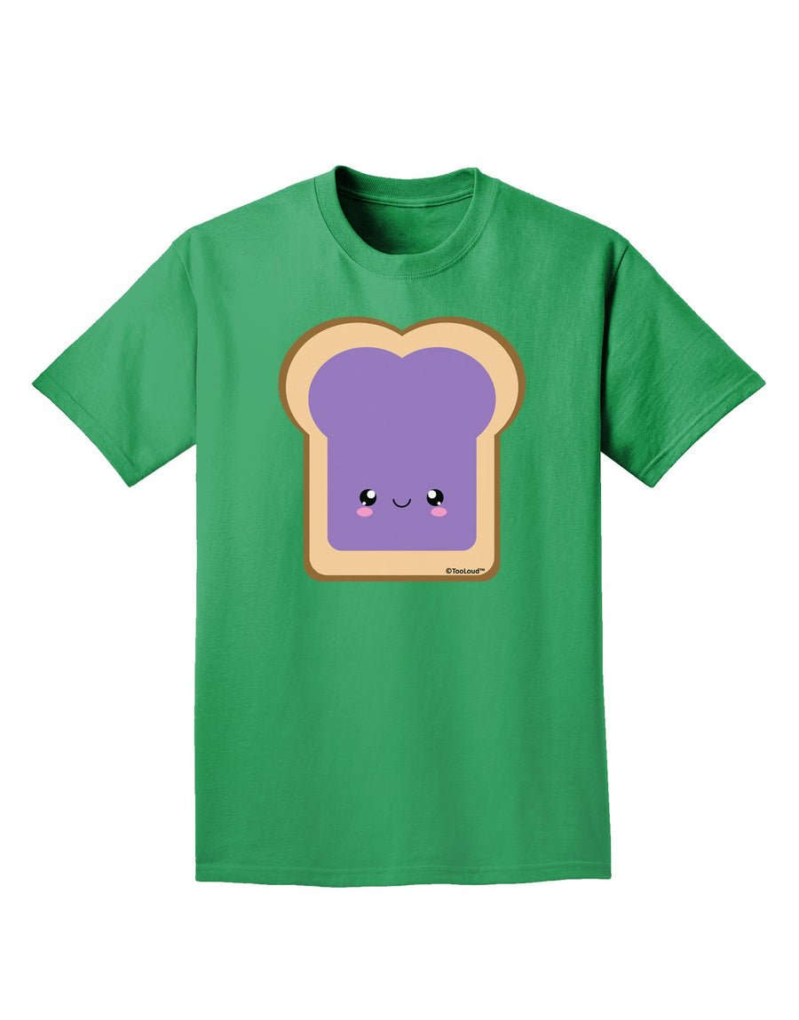 Cute Matching Design - PB and J - Jelly Adult Dark T-Shirt by TooLoud-Mens T-Shirt-TooLoud-Purple-Small-Davson Sales