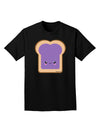 Cute Matching Design - PB and J - Jelly Adult Dark T-Shirt by TooLoud-Mens T-Shirt-TooLoud-Black-Small-Davson Sales