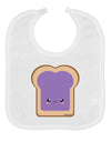 Cute Matching Design - PB and J - Jelly Baby Bib by TooLoud