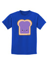 Cute Matching Design - PB and J - Jelly Childrens Dark T-Shirt by TooLoud-Childrens T-Shirt-TooLoud-Royal-Blue-X-Small-Davson Sales