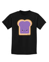 Cute Matching Design - PB and J - Jelly Childrens Dark T-Shirt by TooLoud-Childrens T-Shirt-TooLoud-Black-X-Small-Davson Sales