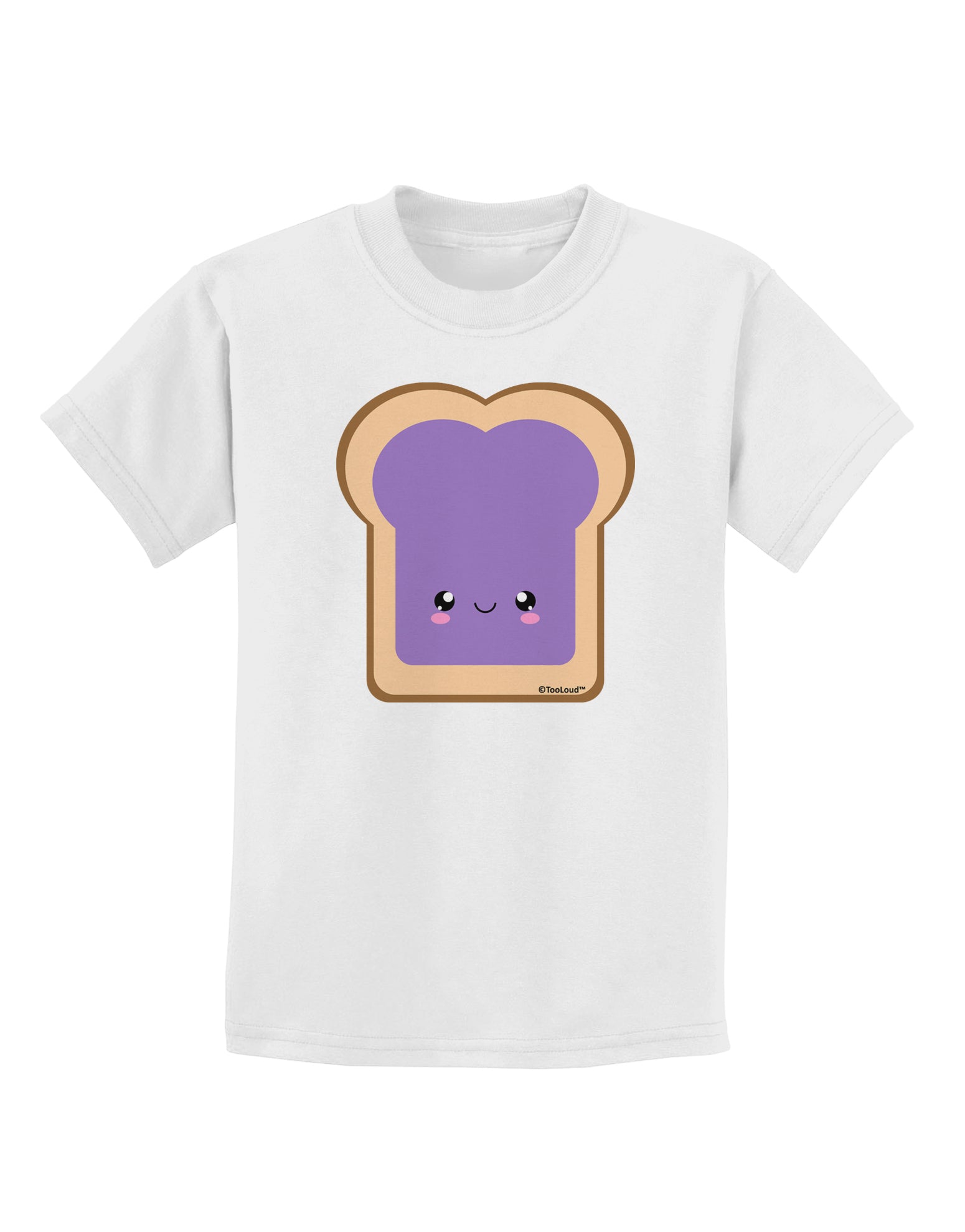 Cute Matching Design - PB and J - Jelly Childrens T-Shirt by TooLoud-Childrens T-Shirt-TooLoud-White-X-Small-Davson Sales