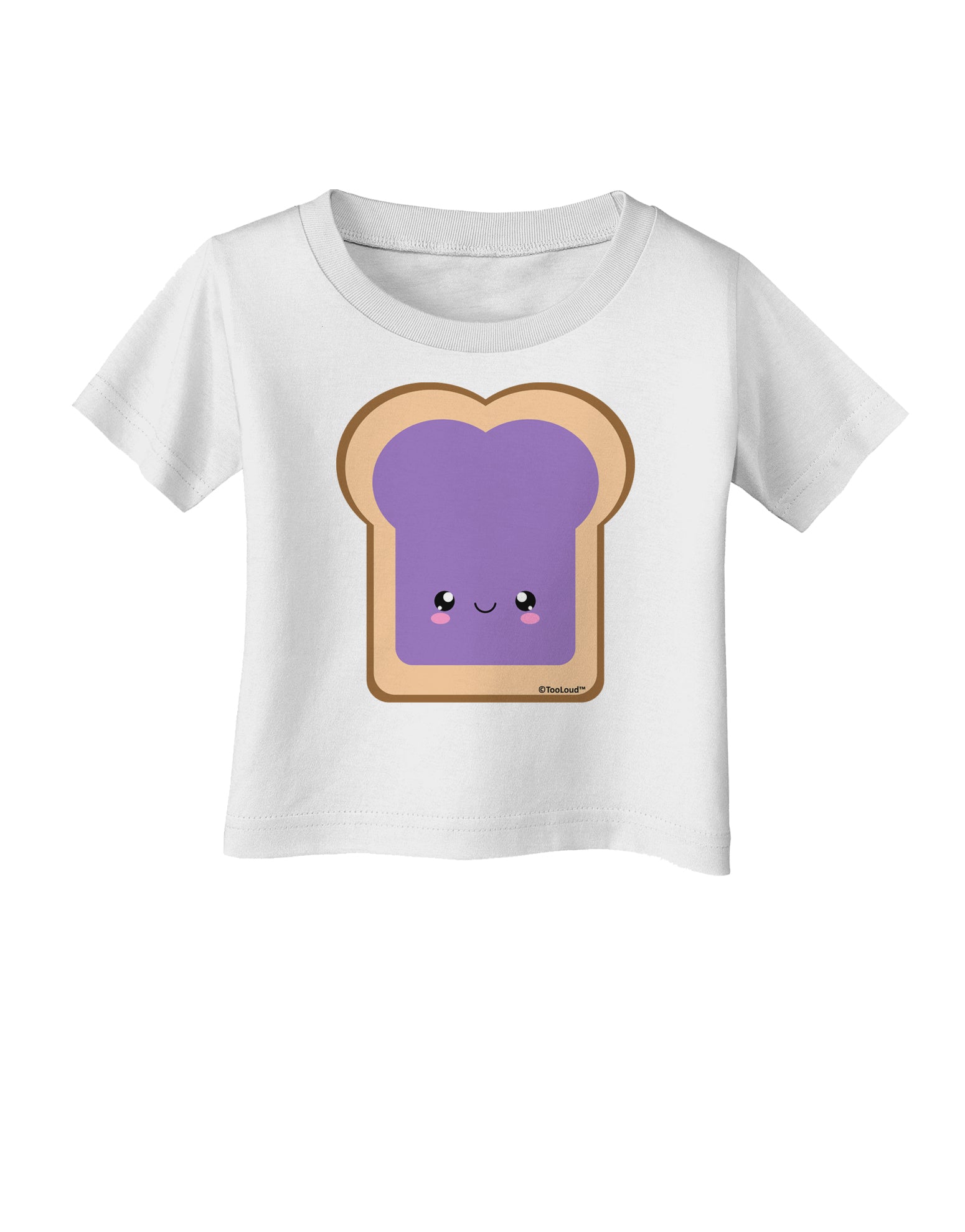 Cute Matching Design - PB and J - Jelly Infant T-Shirt by TooLoud-Infant T-Shirt-TooLoud-White-06-Months-Davson Sales