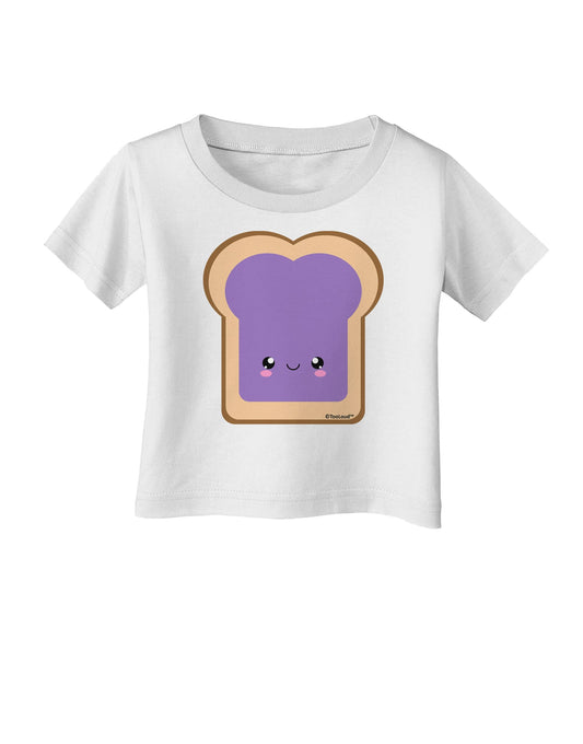 Cute Matching Design - PB and J - Jelly Infant T-Shirt by TooLoud-Infant T-Shirt-TooLoud-White-06-Months-Davson Sales