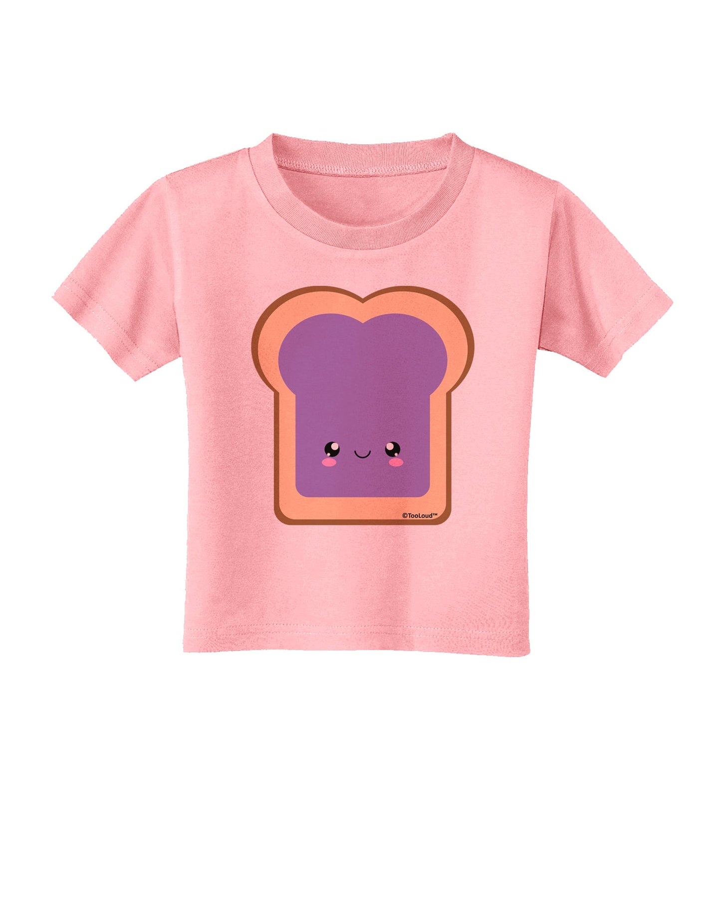 Cute Matching Design - PB and J - Jelly Toddler T-Shirt by TooLoud-Toddler T-Shirt-TooLoud-Candy-Pink-2T-Davson Sales