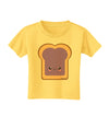 Cute Matching Design - PB and J - Jelly Toddler T-Shirt by TooLoud-Toddler T-Shirt-TooLoud-Yellow-2T-Davson Sales