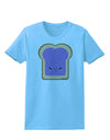 Cute Matching Design - PB and J - Jelly Womens T-Shirt by TooLoud-Womens T-Shirt-TooLoud-Aquatic-Blue-X-Small-Davson Sales