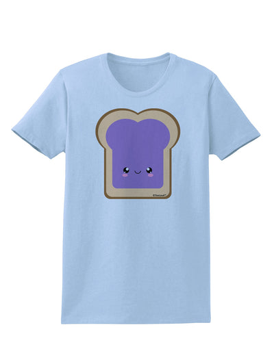 Cute Matching Design - PB and J - Jelly Womens T-Shirt by TooLoud-Womens T-Shirt-TooLoud-Light-Blue-X-Small-Davson Sales