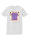 Cute Matching Design - PB and J - Jelly Womens T-Shirt by TooLoud-Womens T-Shirt-TooLoud-White-X-Small-Davson Sales