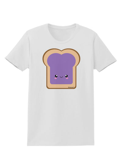 Cute Matching Design - PB and J - Jelly Womens T-Shirt by TooLoud-Womens T-Shirt-TooLoud-White-X-Small-Davson Sales