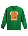 Cute Matching Design - PB and J - Peanut Butter Adult Long Sleeve Dark T-Shirt by TooLoud-TooLoud-Kelly-Green-Small-Davson Sales