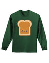 Cute Matching Design - PB and J - Peanut Butter Adult Long Sleeve Dark T-Shirt by TooLoud-TooLoud-Dark-Green-Small-Davson Sales