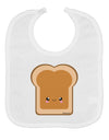 Cute Matching Design - PB and J - Peanut Butter Baby Bib by TooLoud