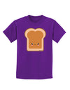 Cute Matching Design - PB and J - Peanut Butter Childrens Dark T-Shirt by TooLoud-Childrens T-Shirt-TooLoud-Purple-X-Small-Davson Sales