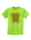 Cute Matching Design - PB and J - Peanut Butter Childrens T-Shirt by TooLoud-Childrens T-Shirt-TooLoud-Lime-Green-X-Small-Davson Sales