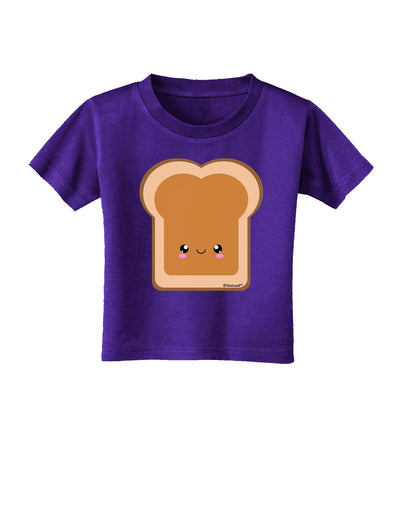 Cute Matching Design - PB and J - Peanut Butter Toddler T-Shirt Dark by TooLoud-Toddler T-Shirt-TooLoud-Purple-2T-Davson Sales